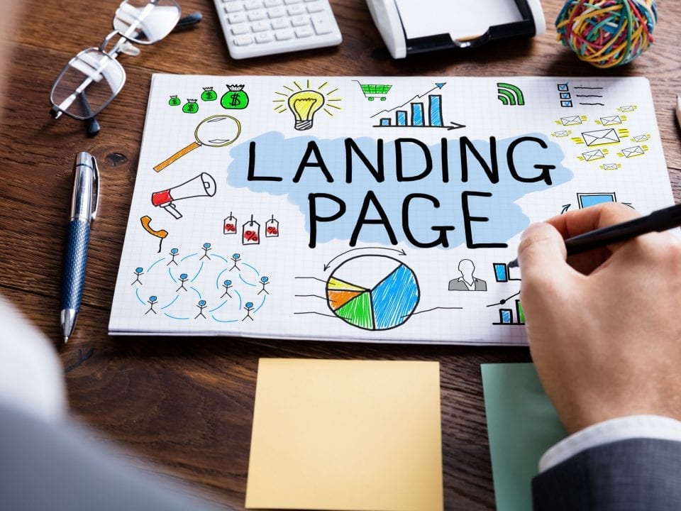 landing page design
